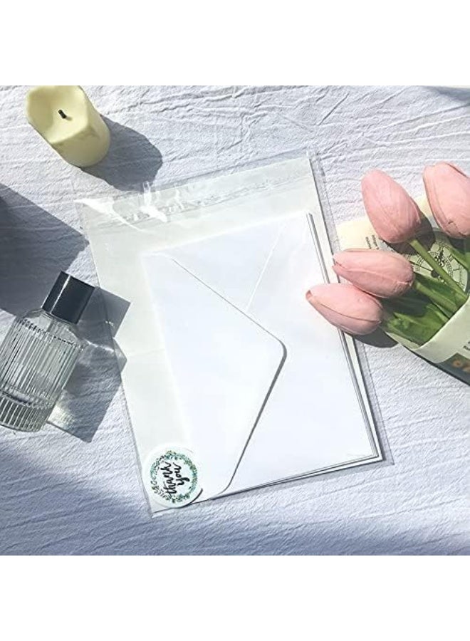 مجموعة بطاقات عيد ميلاد بتصميم رش الحبر - بطاقات تهنئة مطلية مبدعة مع ظروف للحفلات والمهرجانات - Image 2